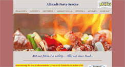 Desktop Screenshot of albstadt-partyservice.com